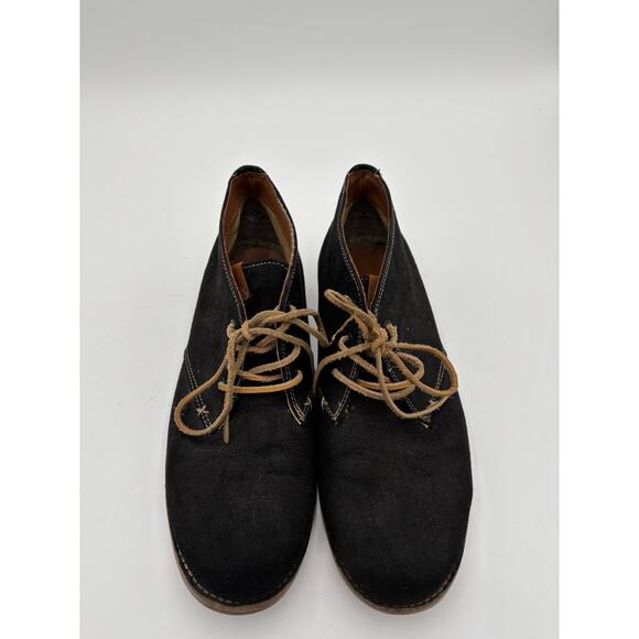 Aldo Boots Sz 44 M‎ Blue Almond Toe Chukka Leather Men - Picture 2 of 7